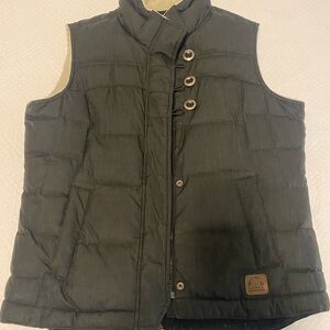 Sorel Black Quilted Vest
